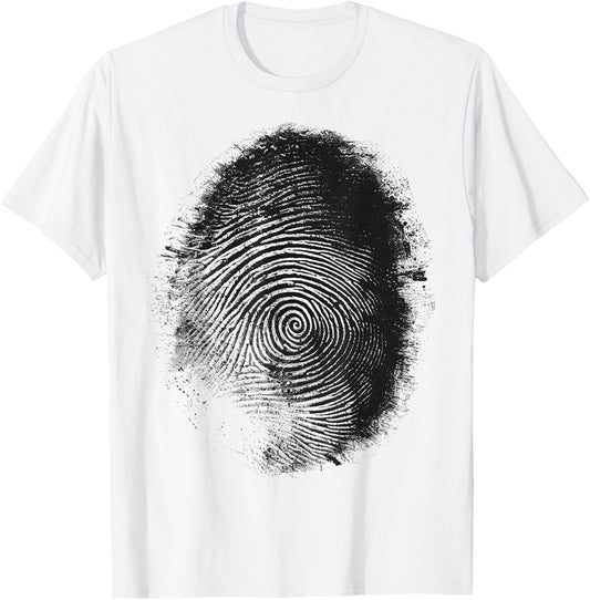 Abstract Drawing Art Graphic Motif Artwork T-Shirt - T-Shirt | White