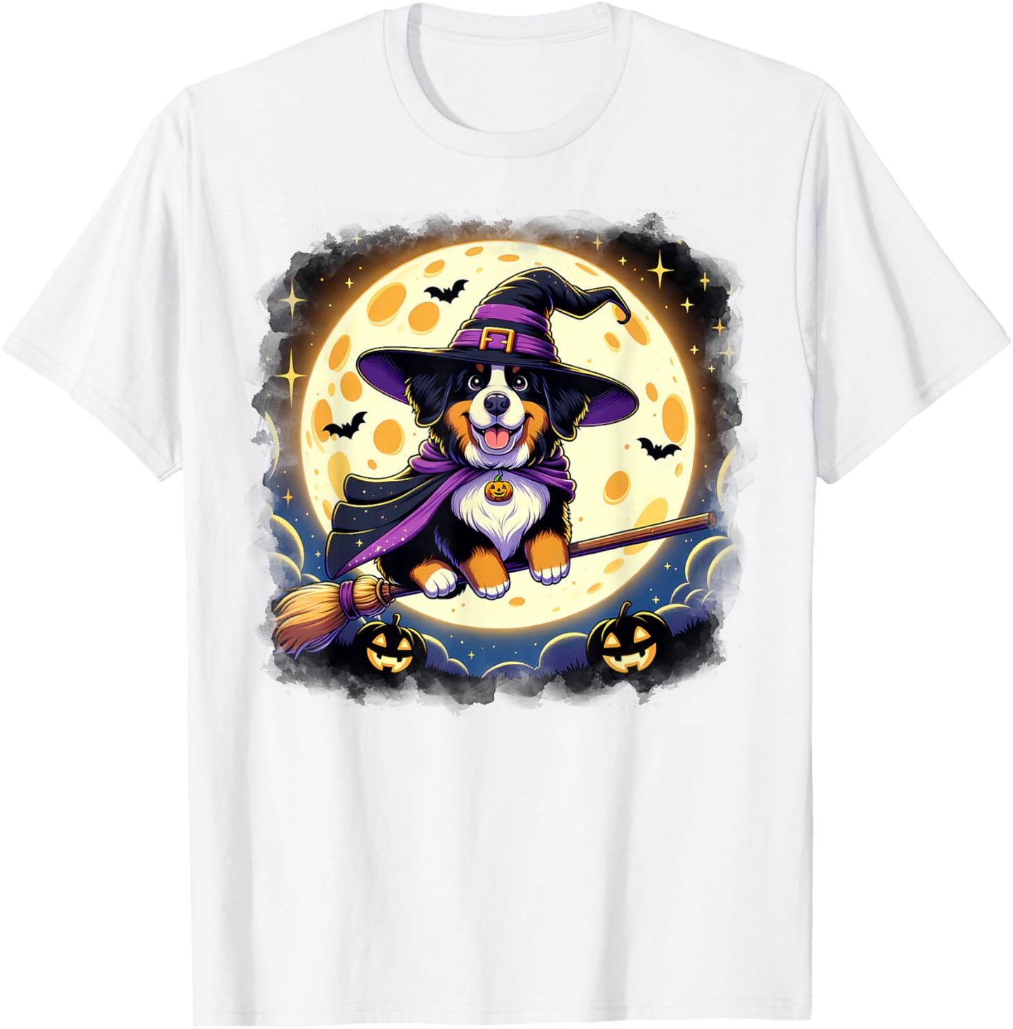 Bernese Mountain Dog Lover Halloween Costume Girls T-Shirt - T-Shirt | White