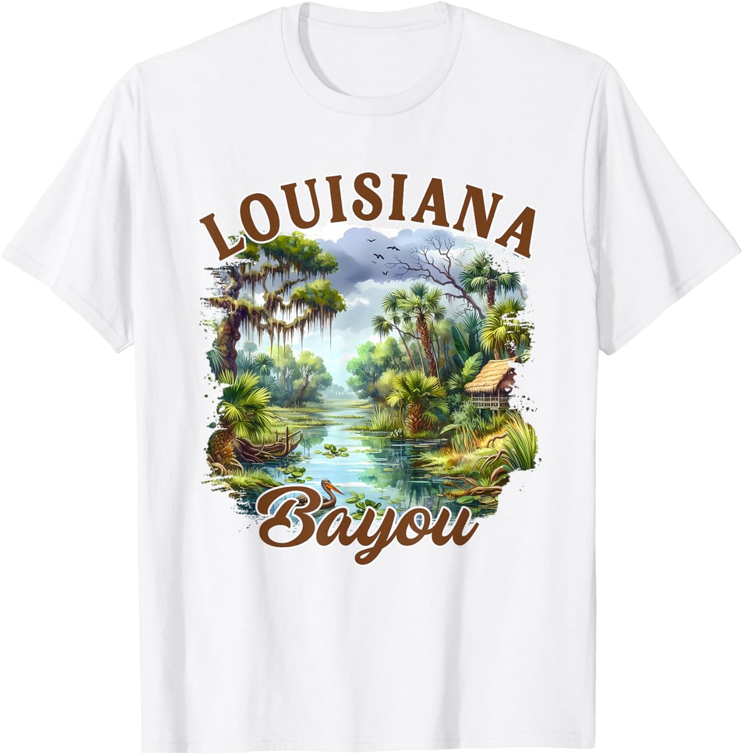 Louisiana Bayou Travel Exploring Trip Meet Me In Louisiana T-Shirt - T-Shirt | White