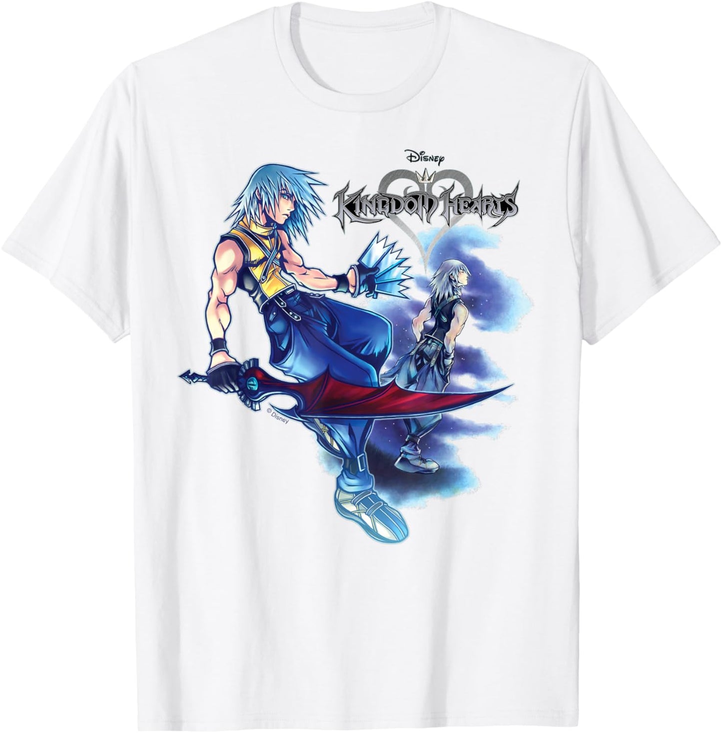 Kingdom Hearts - Riku Character White T-Shirt - T-Shirt | White