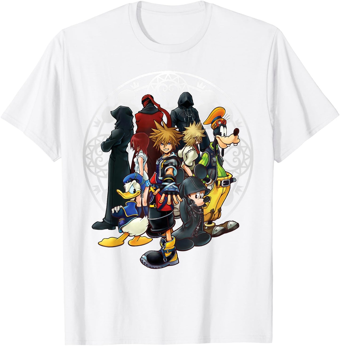 Kingdom Hearts - Dark Squad T-Shirt - T-Shirt | White