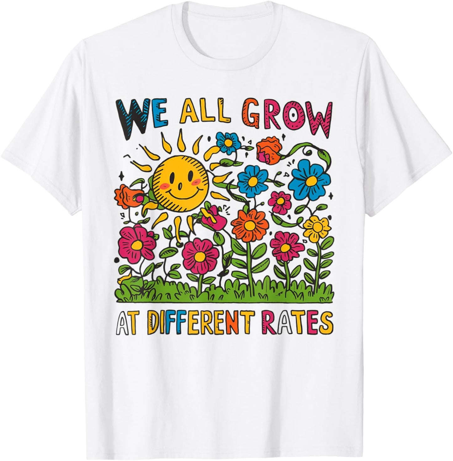 Teacher Inclusion Learning Special Education Back to School Men Women Girls Kids T-Shirt - T-Shirt | White
