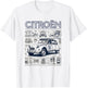 Citroën 2CV Retro Schematics Est 1919 T-Shirt - T-Shirt | White