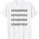 Louisville Kentucky Retro Vintage Weathered T-Shirt - T-Shirt | White