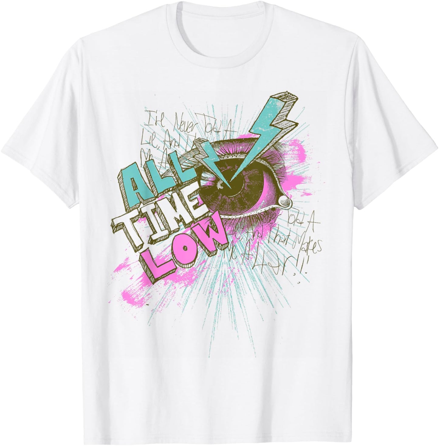 All Time Low Eyebolt T-Shirt - T-Shirt | White