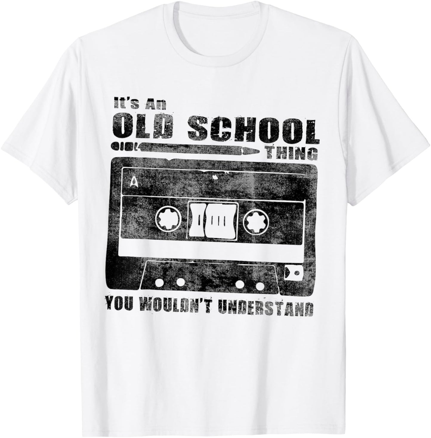 It's An Old School Thing You Wouldn't Understand Retro T-Shirt - T-Shirt | White