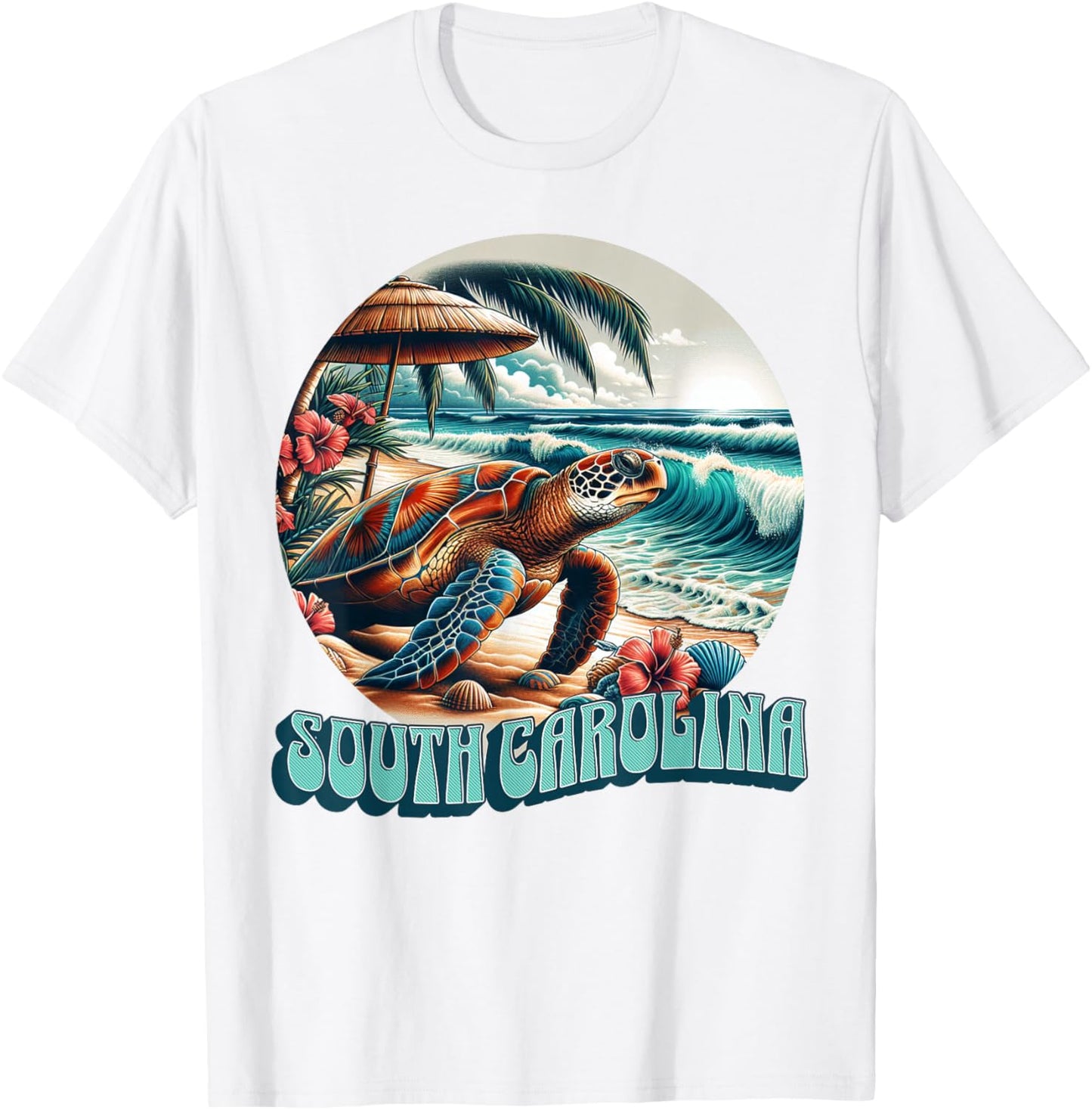 South Carolina T-Shirt - T-Shirt | White
