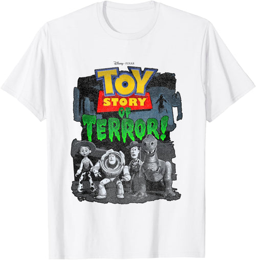 Disney Pixar Toy Story Of Terror! Vintage Horror Poster