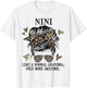 Nini Like a Normal Grandma Only More Awesome Mothers Day T-Shirt - T-Shirt | White