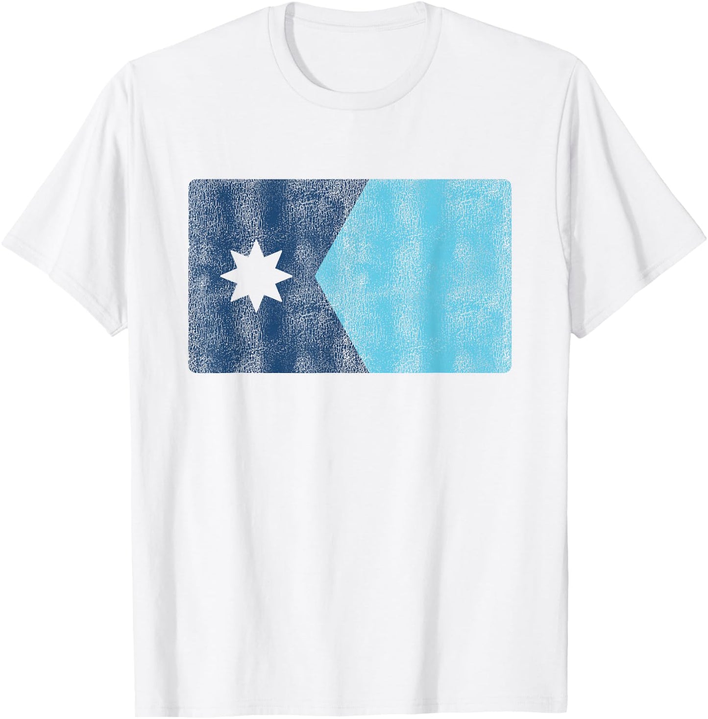 Retro Minnesota Flag MN Souvenir Men Women Kids T-Shirt - T-Shirt | White