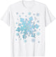 Snowflake Costume Winter Christmas Matching Women Kids Adult T-Shirt - T-Shirt | White