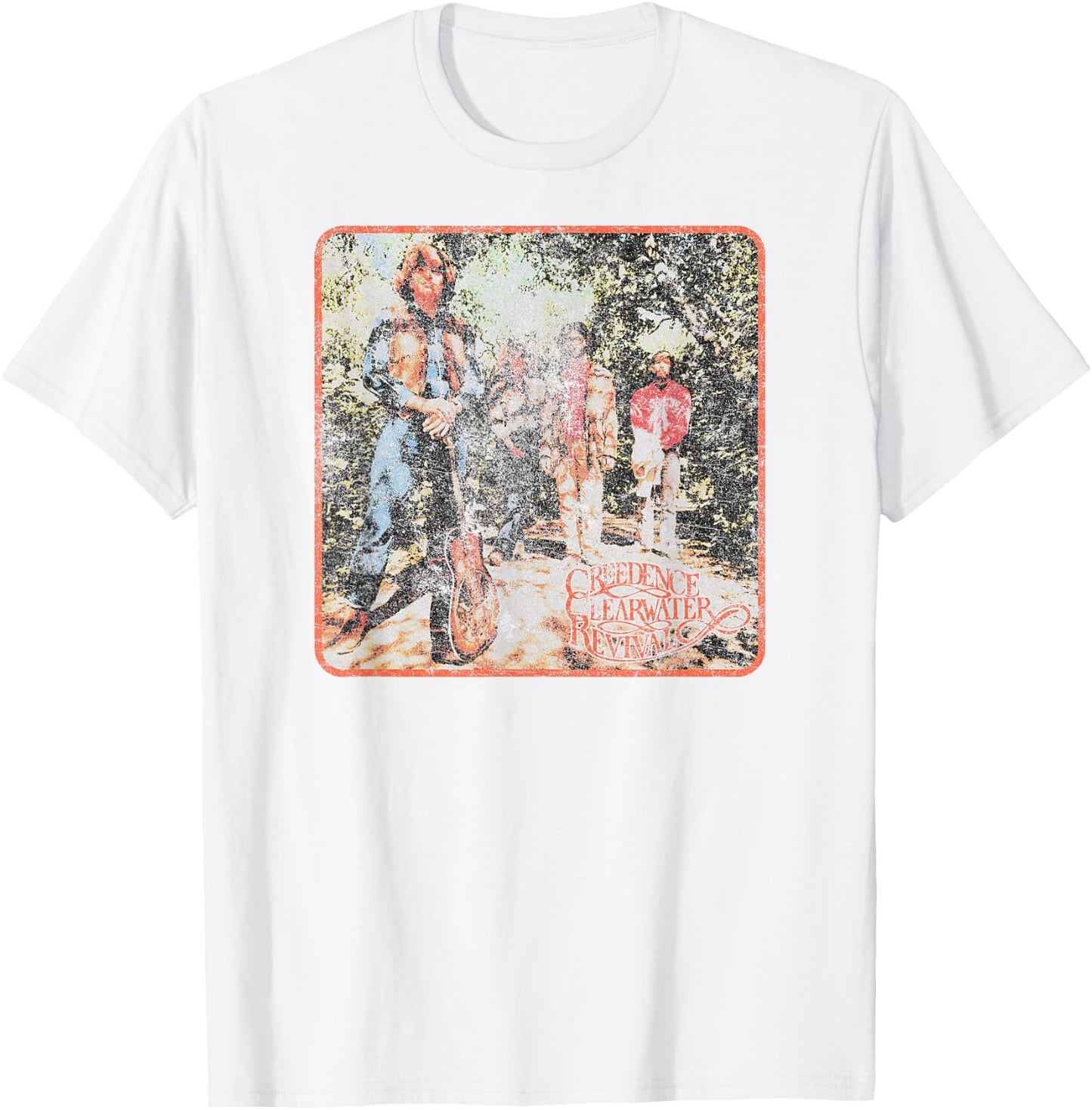Creedence Clearwater Revival Green River T-Shirt - T-Shirt | White