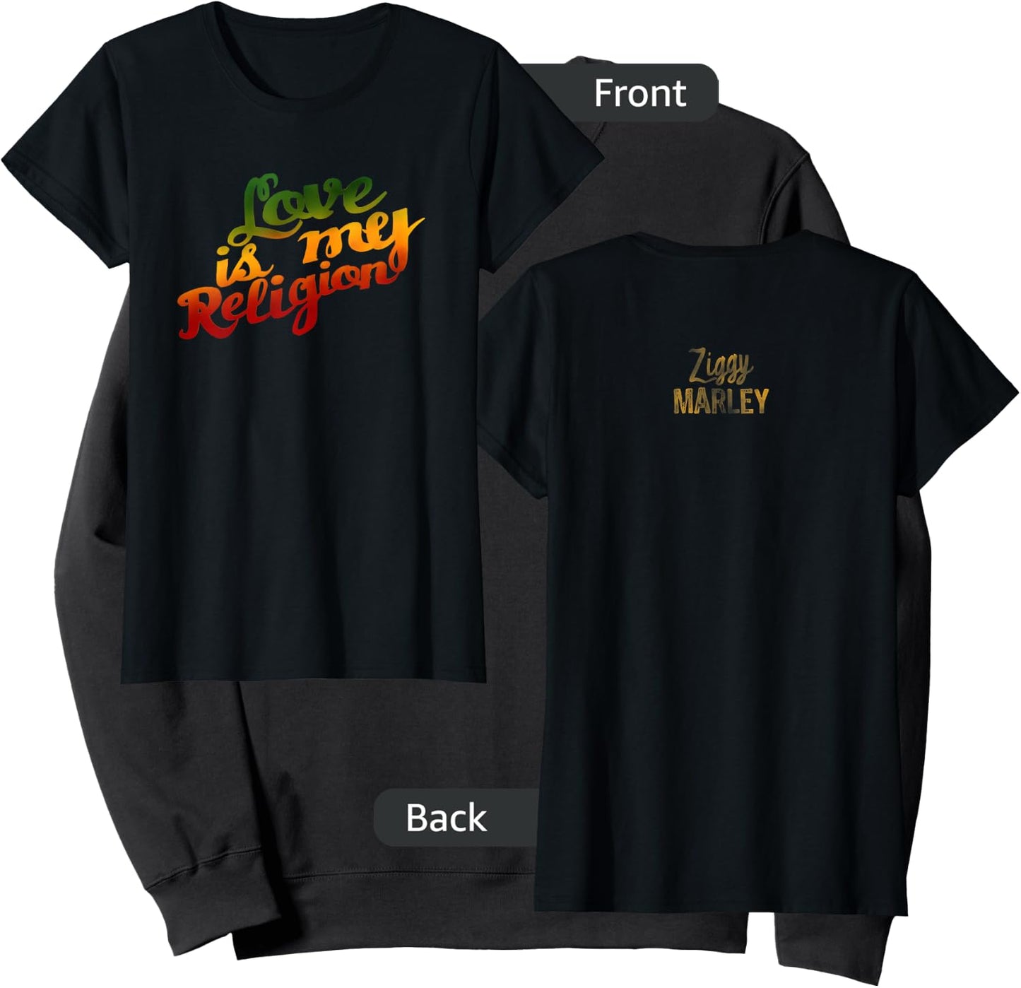 Ziggy Marley - Official Merchandise - Love Is My Religion Sweatshirt - Sweatshirt | Black