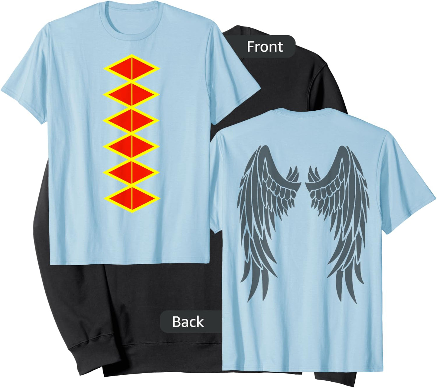 Costume Flying Monkeys Halloween (Wings on The Back) Sweatshirt - Sweatshirt | Black