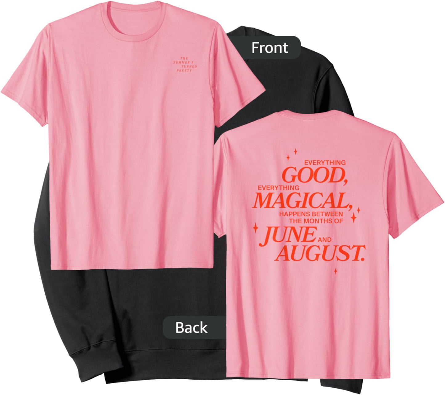 The Summer I Turned Pretty - Magical - Pink Sweatshirt - Sweatshirt | Black