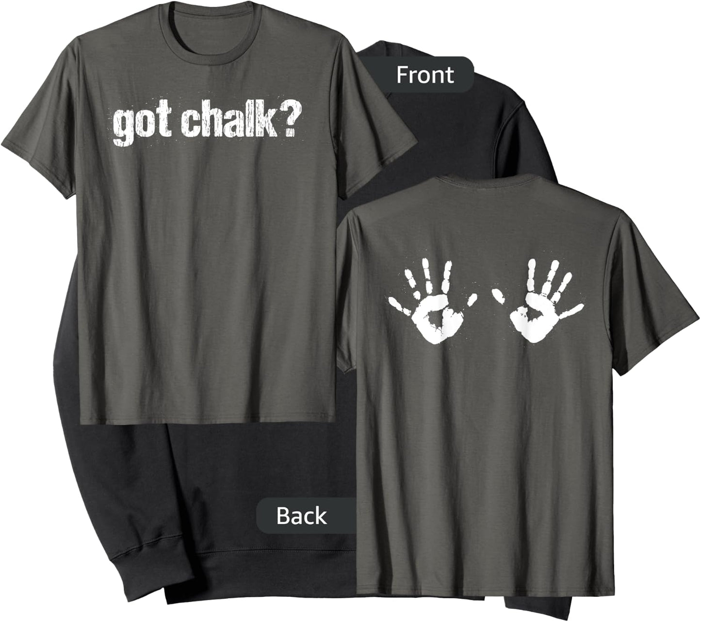 Got Chalk? Hands Double-sided Sweatshirt - Sweatshirt | Black