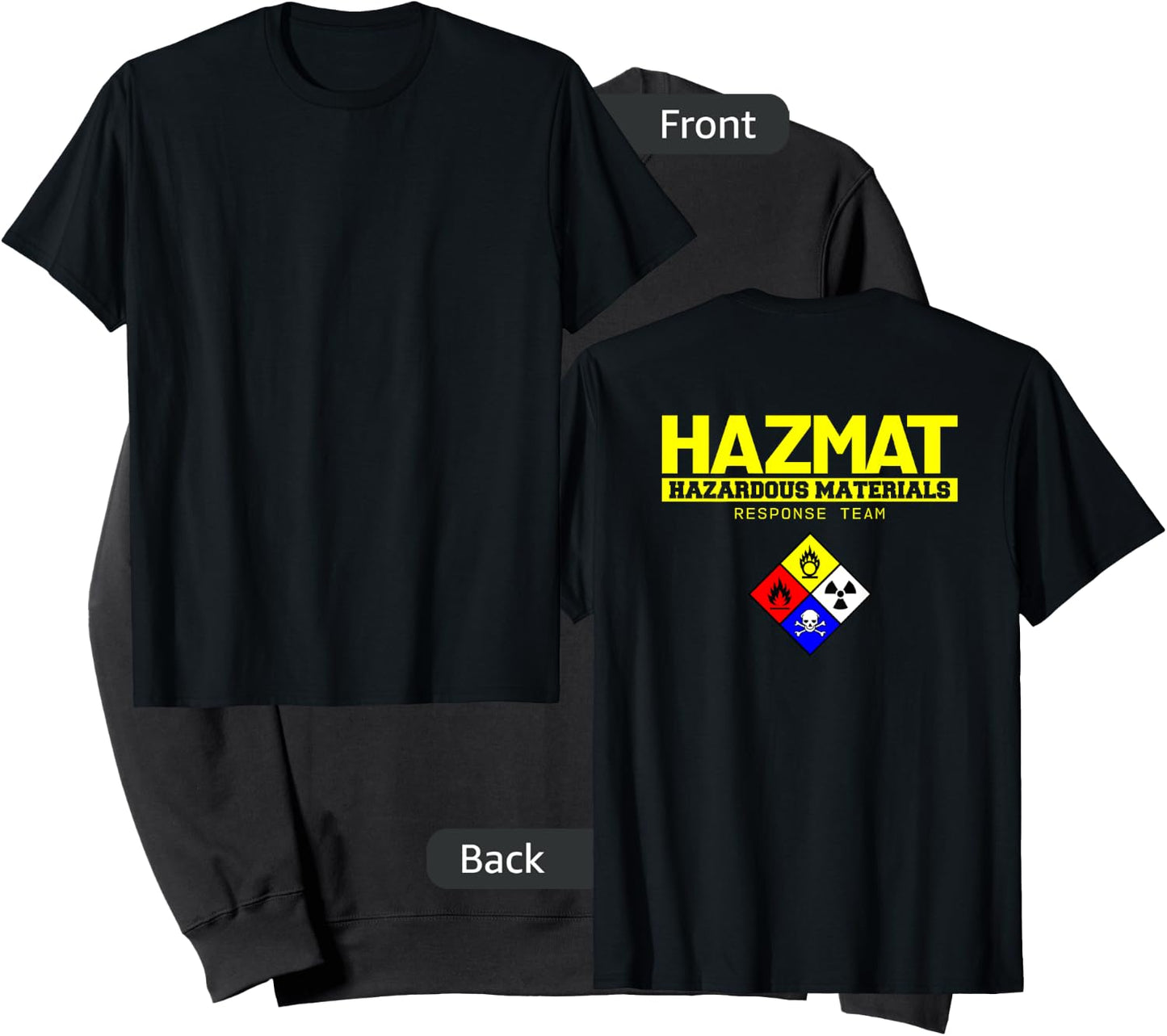HAZMAT Hazardous Material Response Team Technician Sweatshirt - Sweatshirt | Black
