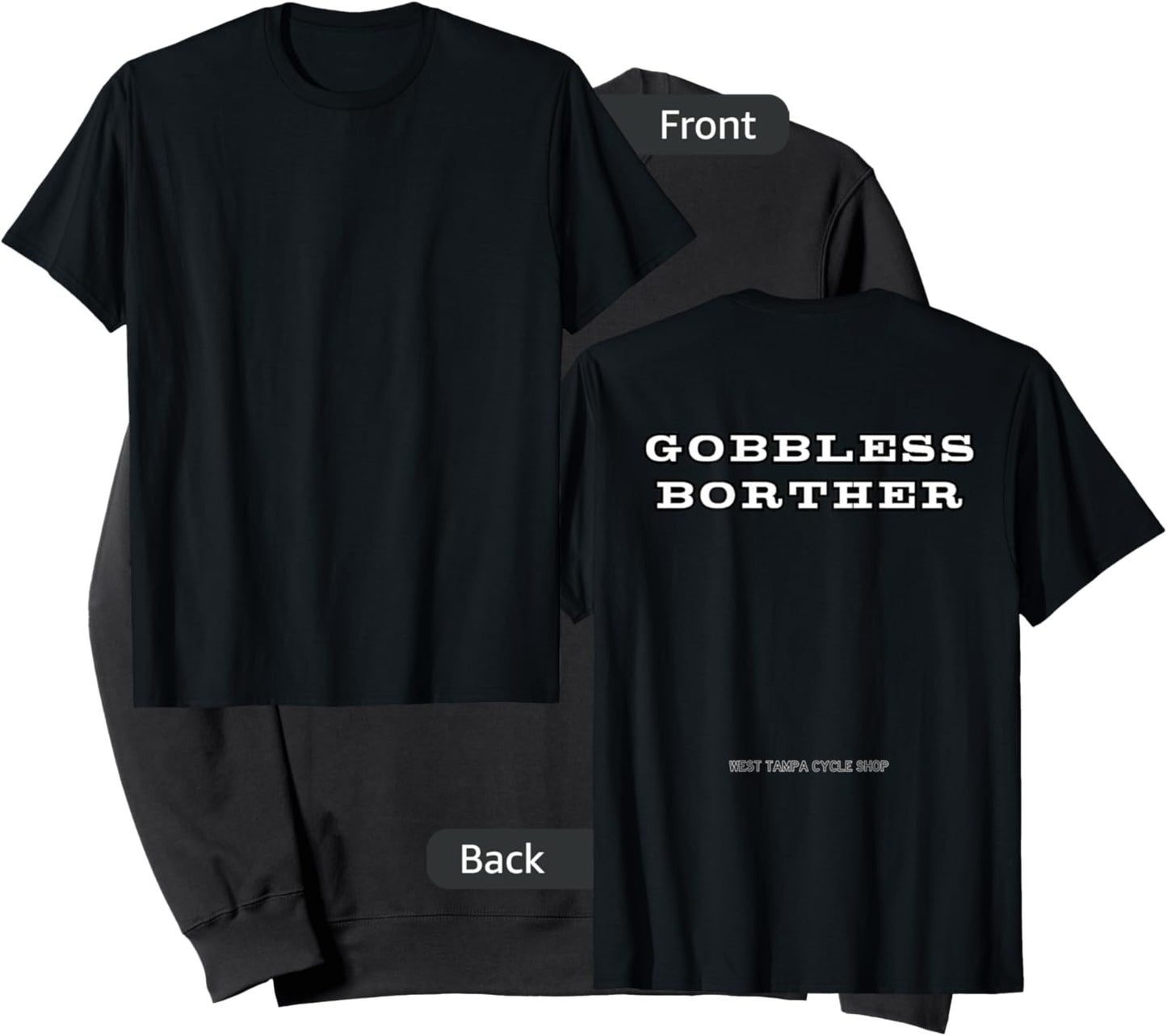 Gobbless Borther Sweatshirt - Sweatshirt | Black