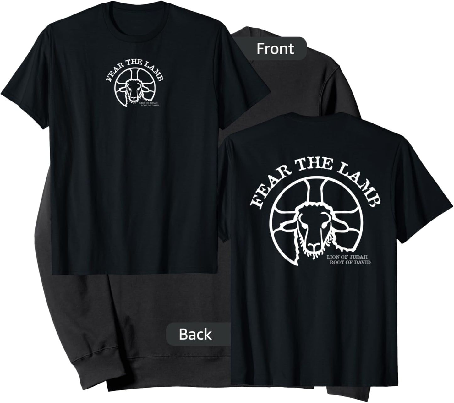 Fear the Lamb of God Jesus revelation rapture Christian Sweatshirt - Sweatshirt | Black