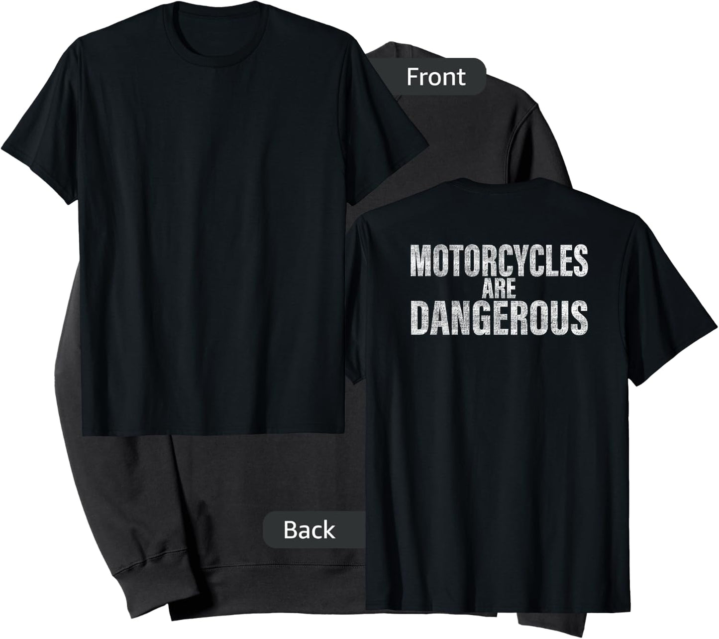 Motorcycles Are Dangerous Funny Motorcycle Sweatshirt - Sweatshirt | Black