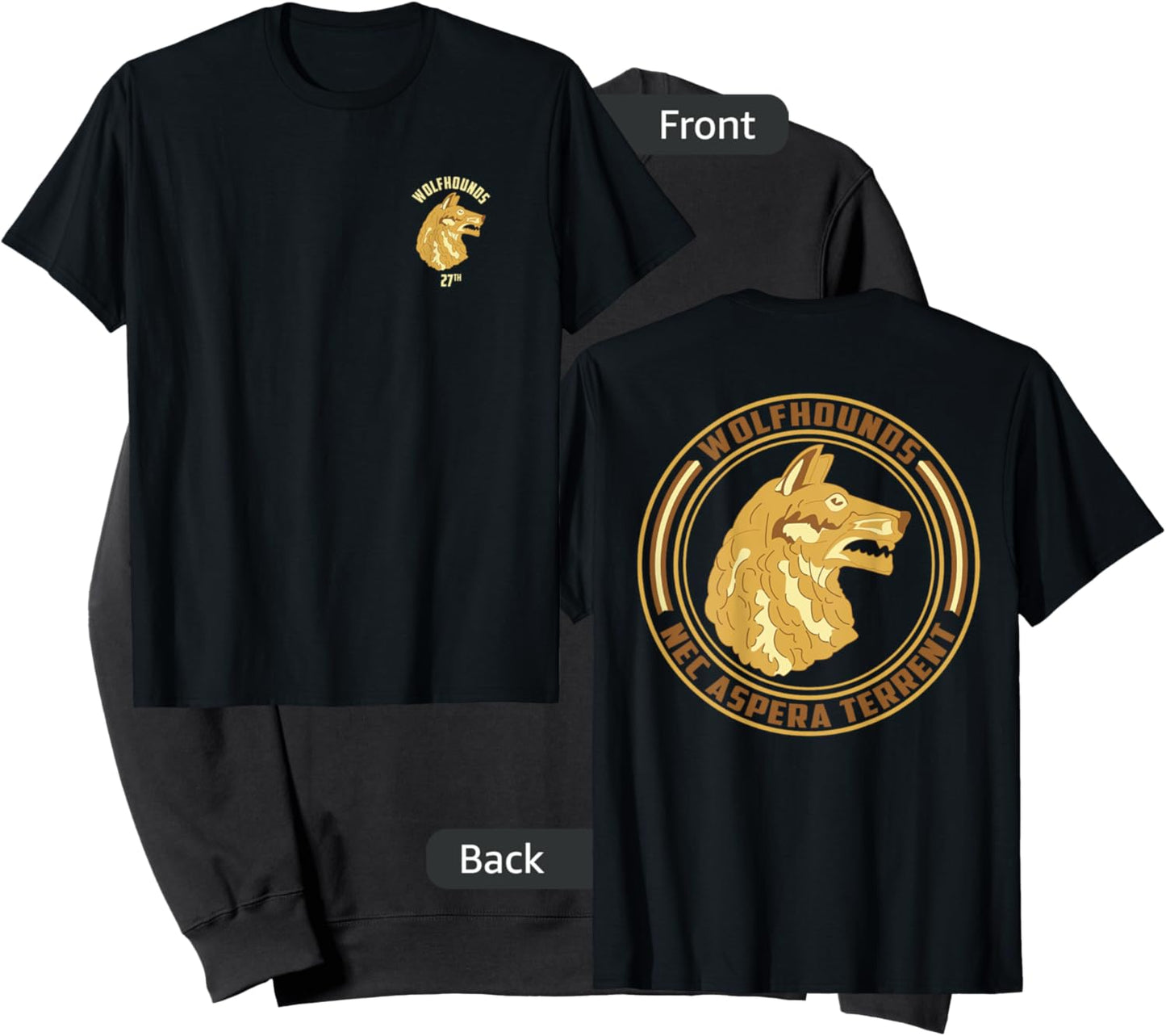Wolfhounds 27th Infantry Regiment Ranger Infantrist Sweatshirt - Sweatshirt | Black