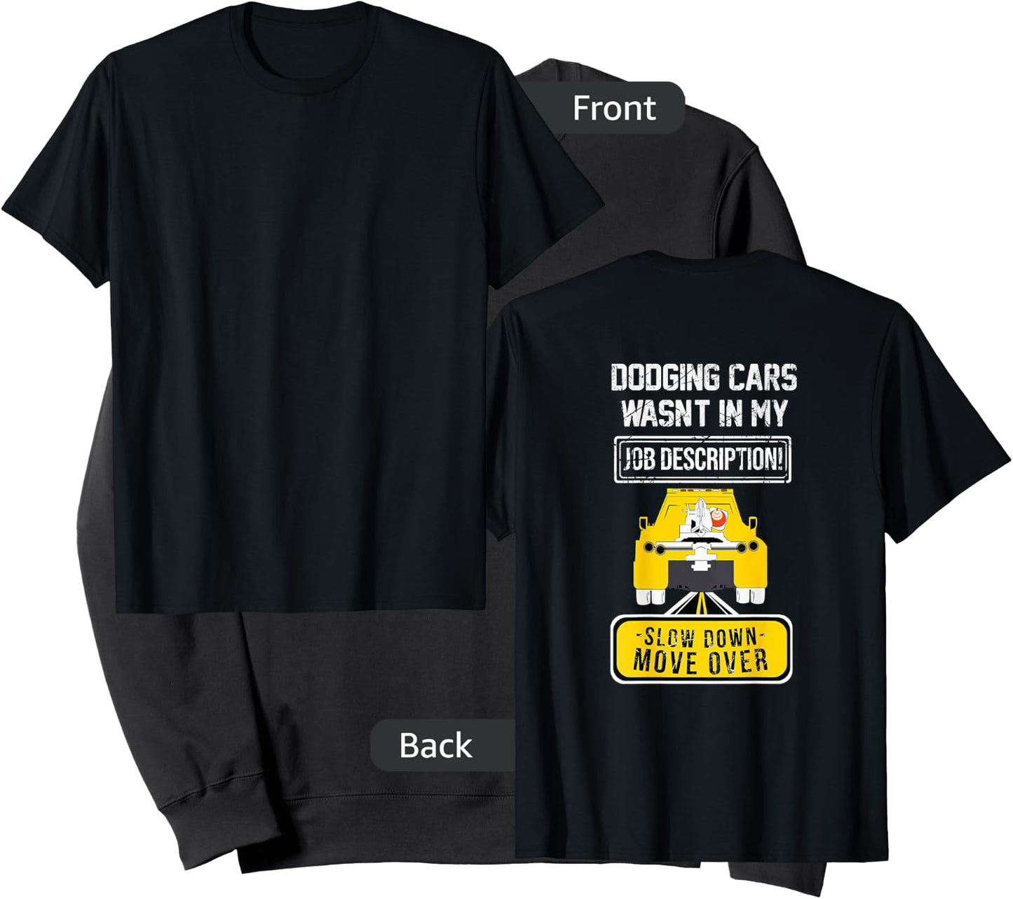Slow Down Move Over Shirt Sweatshirt - Sweatshirt | Black