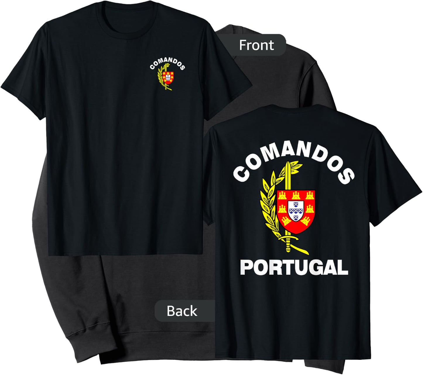 Portuguese Army Special Forces Comandos Sweatshirt - Sweatshirt | Black