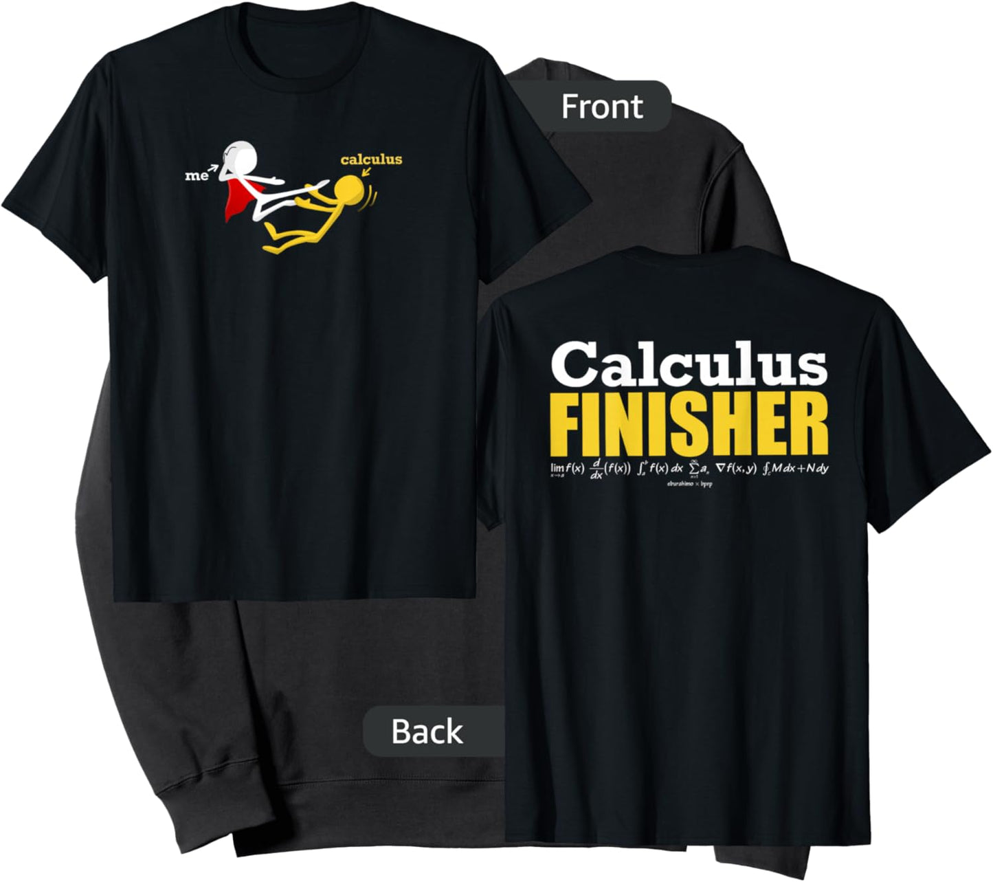Blackpenredpen Calculus Finisher Sweatshirt - Sweatshirt | Black