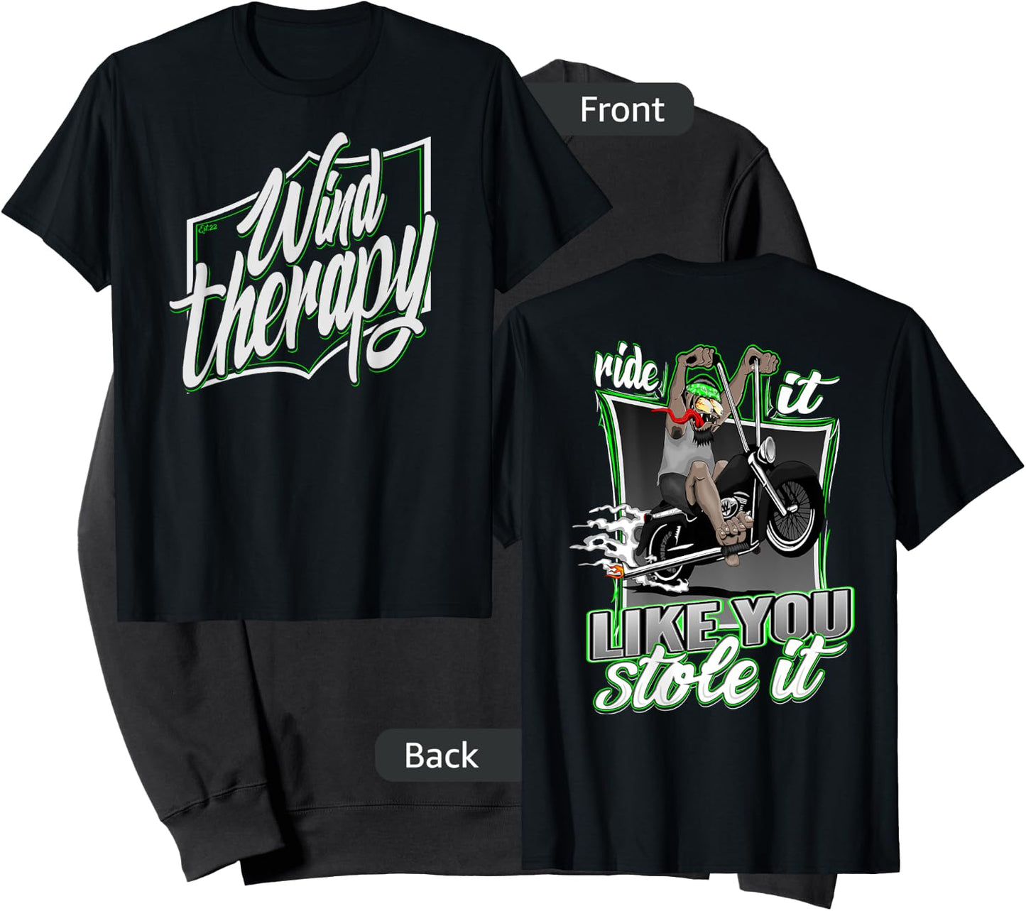 Ride it like you stole it Sweatshirt - Sweatshirt | Black