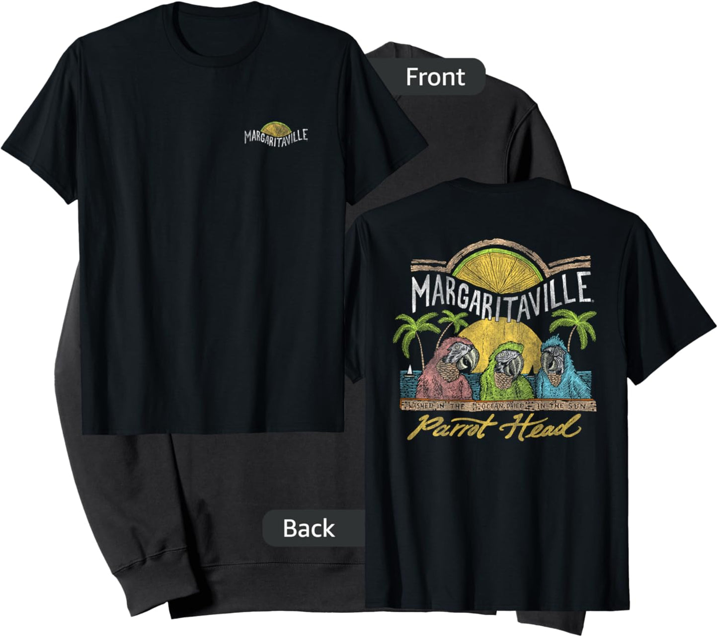 Parrot Head Sweatshirt - Sweatshirt | Black