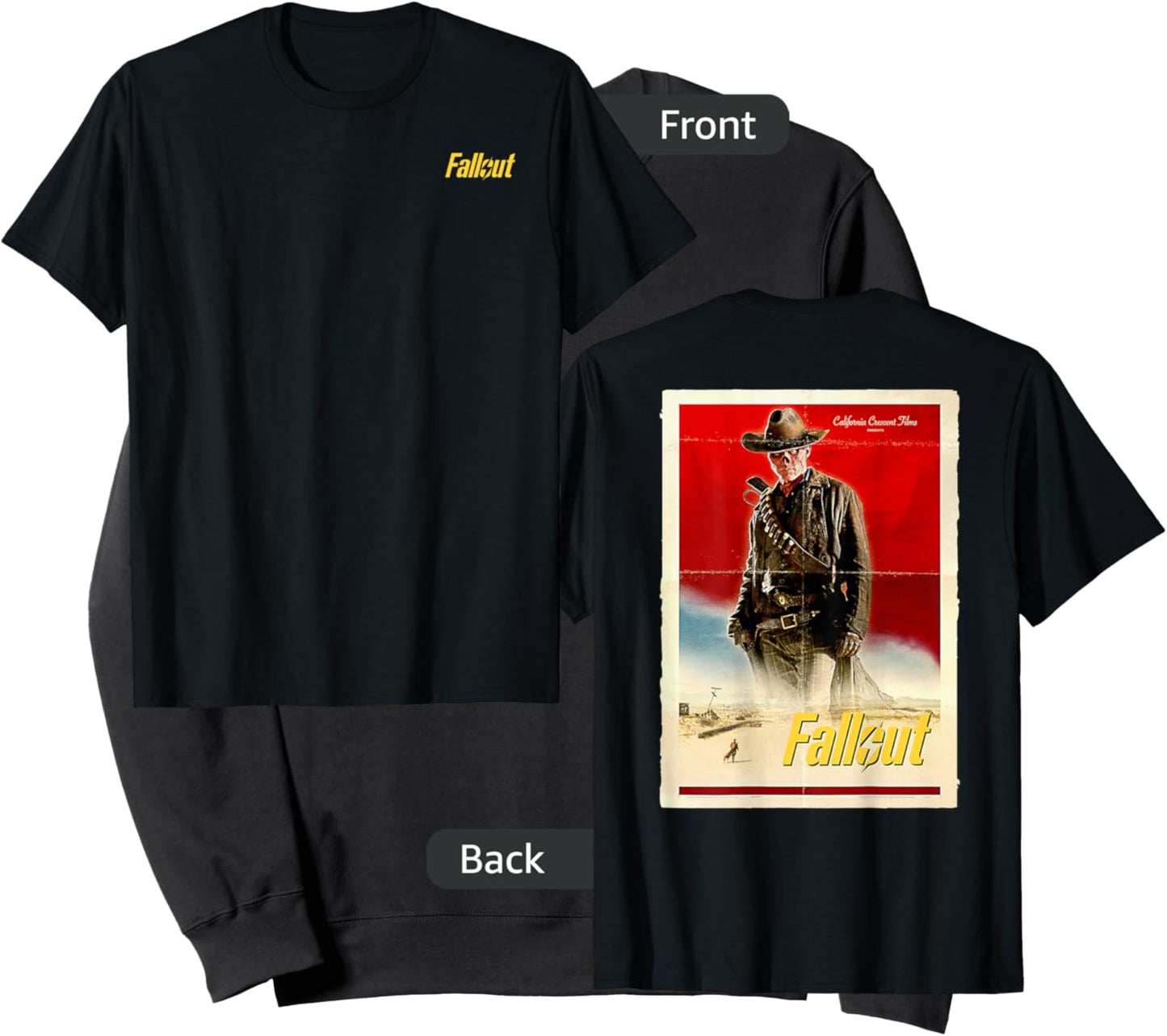 Fallout - The Ghoul Retro Western Sweatshirt - Sweatshirt | Black