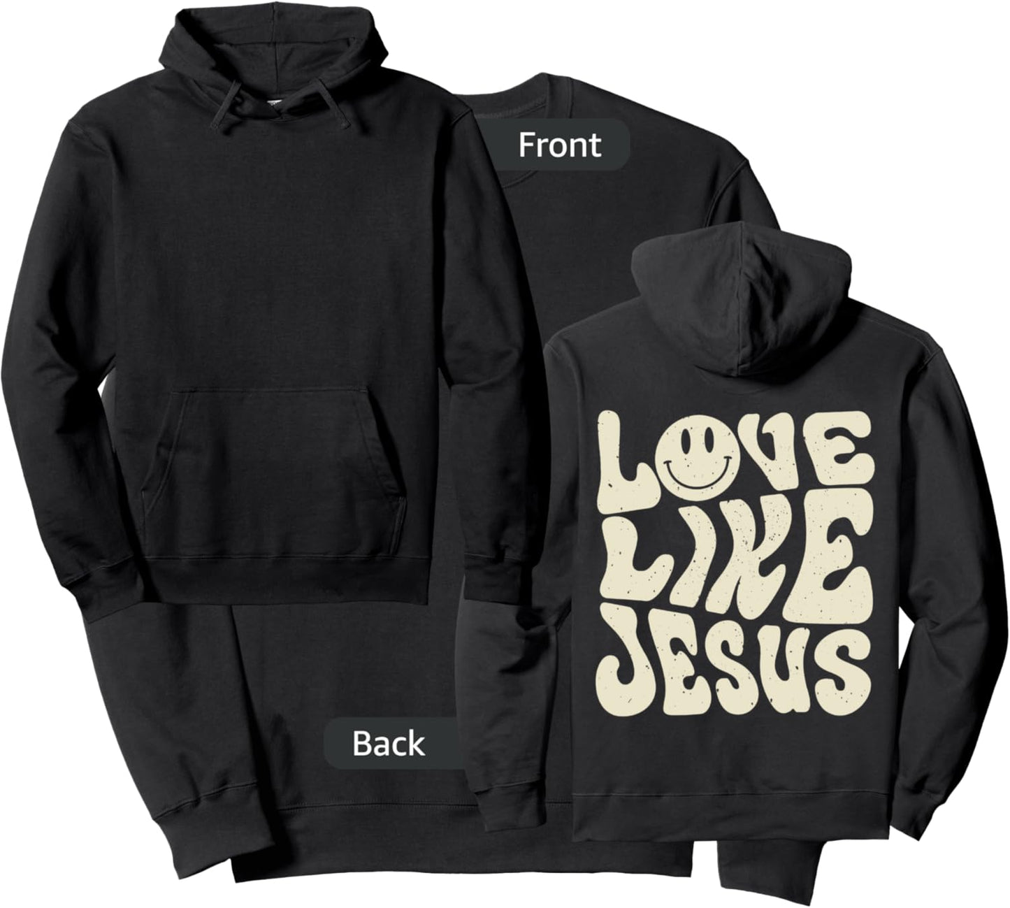 Love Like Jesus Sweatshirt - Sweatshirt | Black