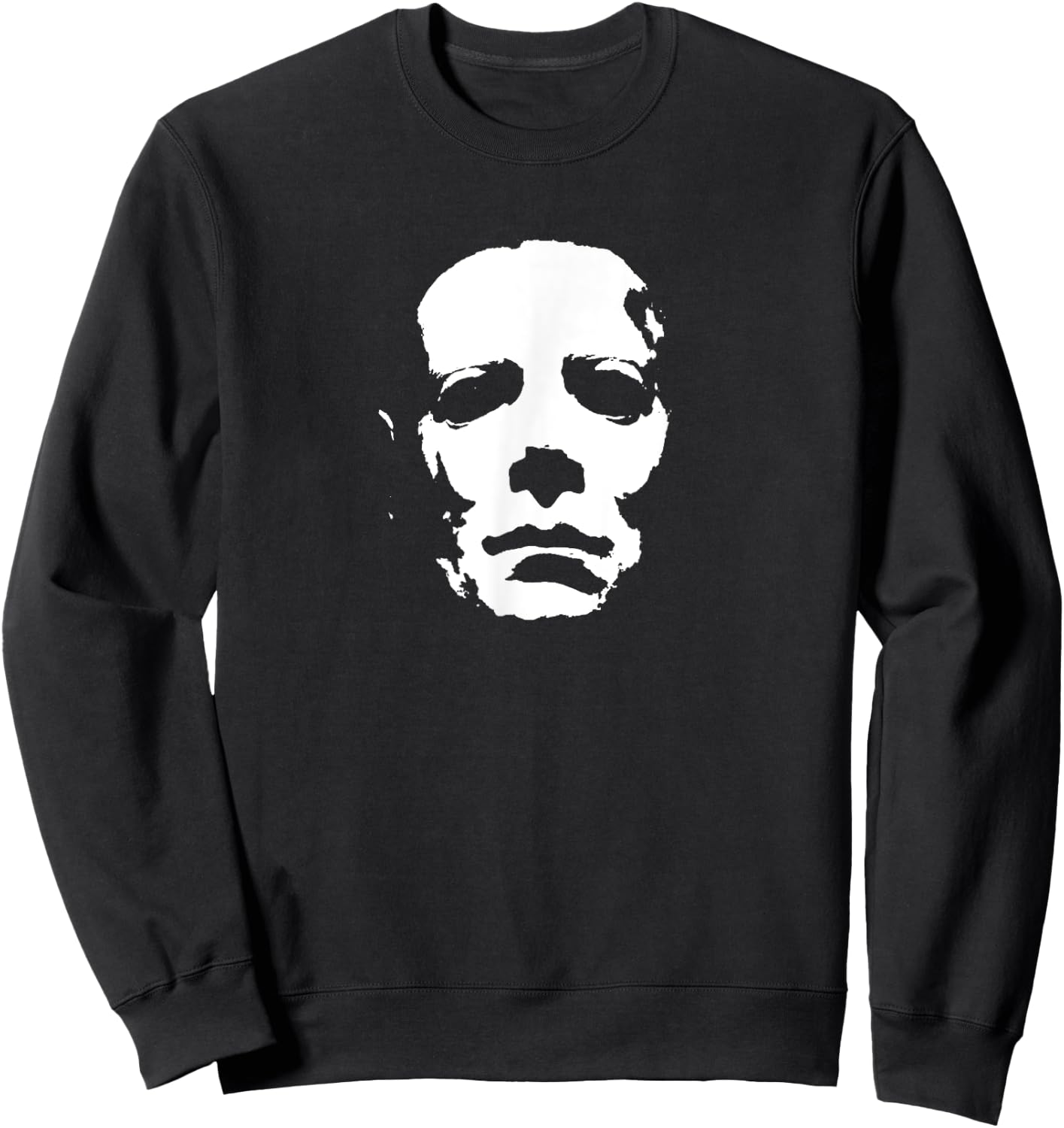 Mask Killer Classic Horror Movie Lover Halloween Sweatshirt - Sweatshirt | Black