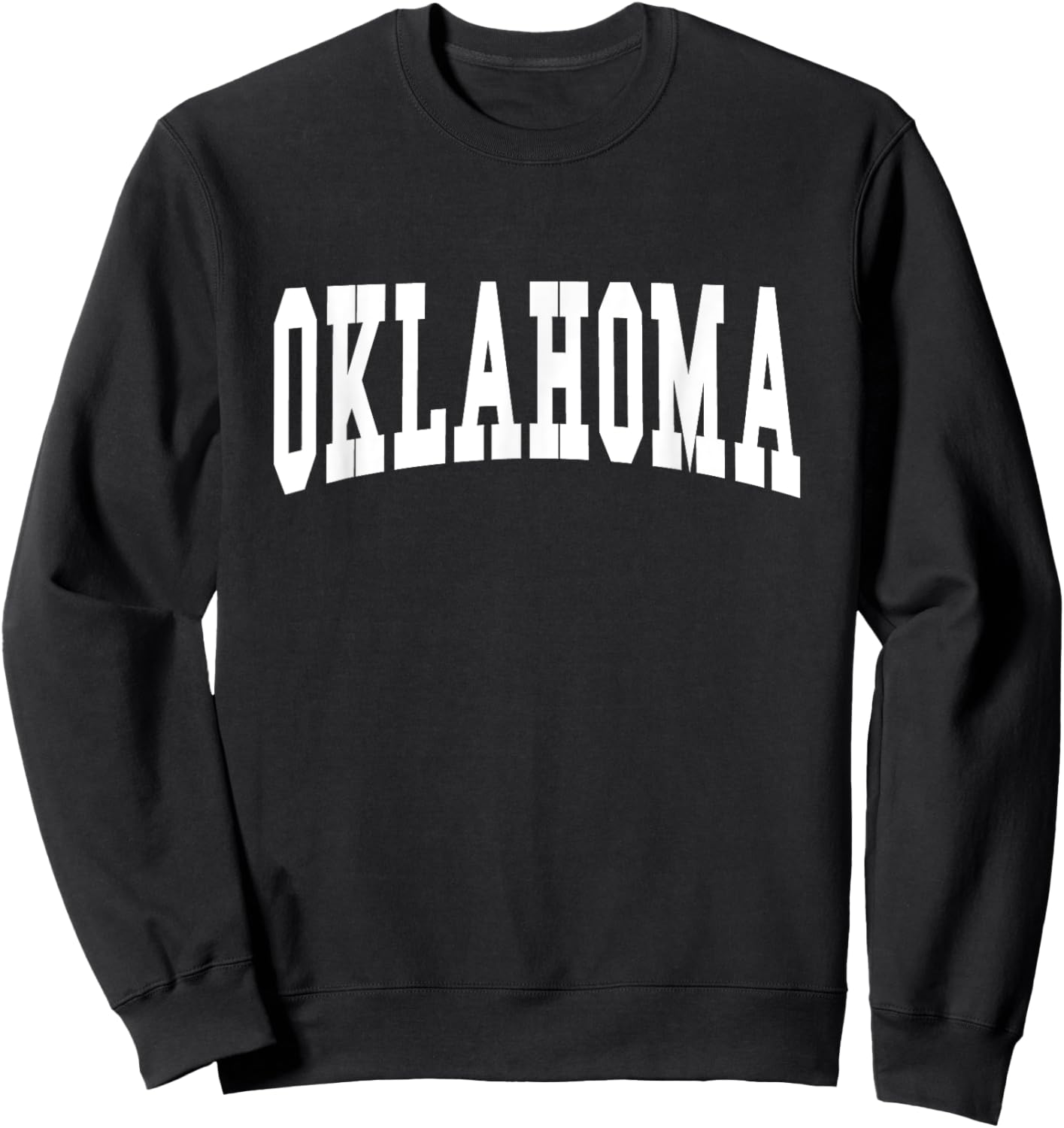 OKLAHOMA - Throwback Design - Classic Sweatshirt - Sweatshirt | Black