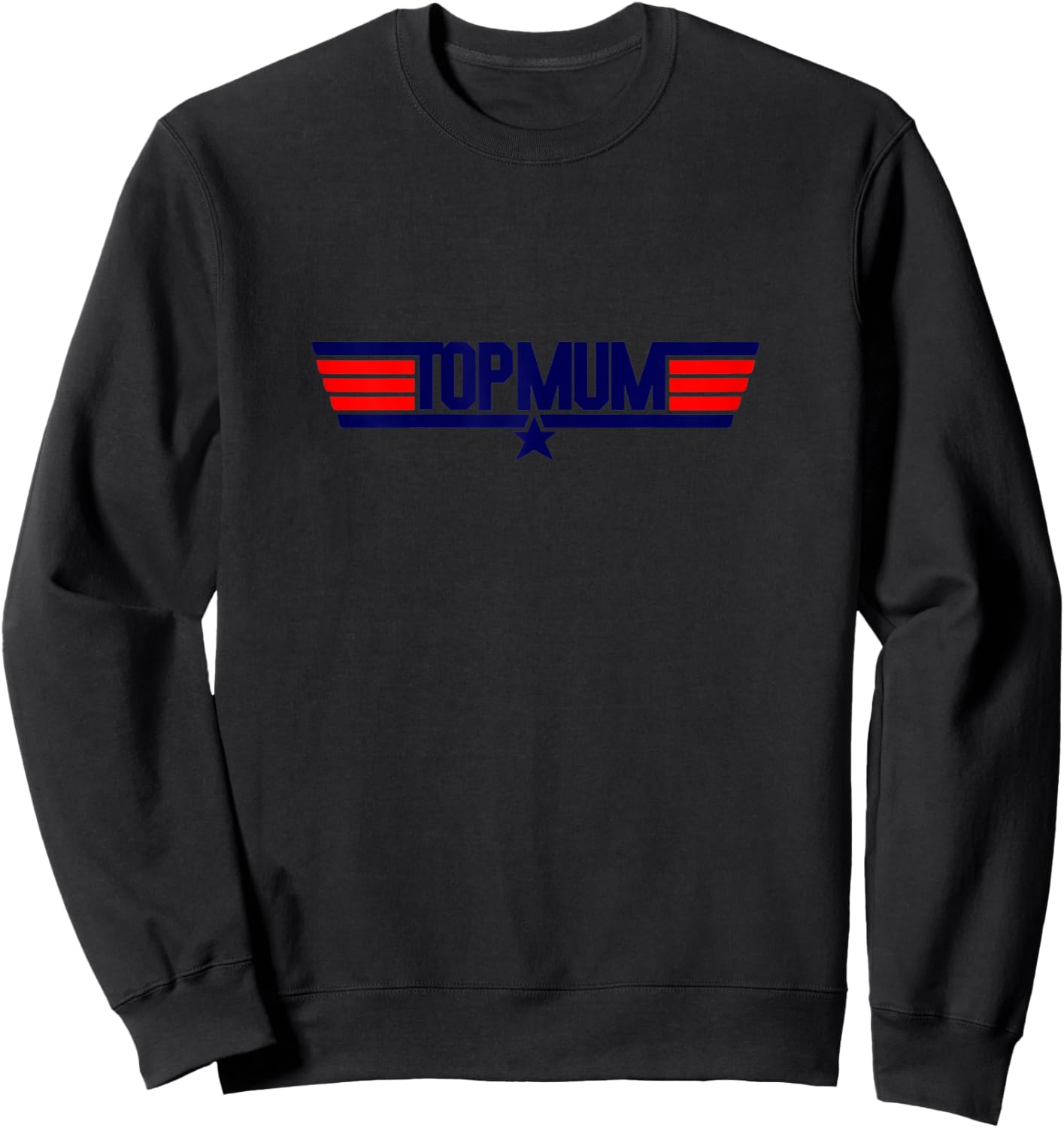 Top Mum Sweatshirt - Sweatshirt | Black