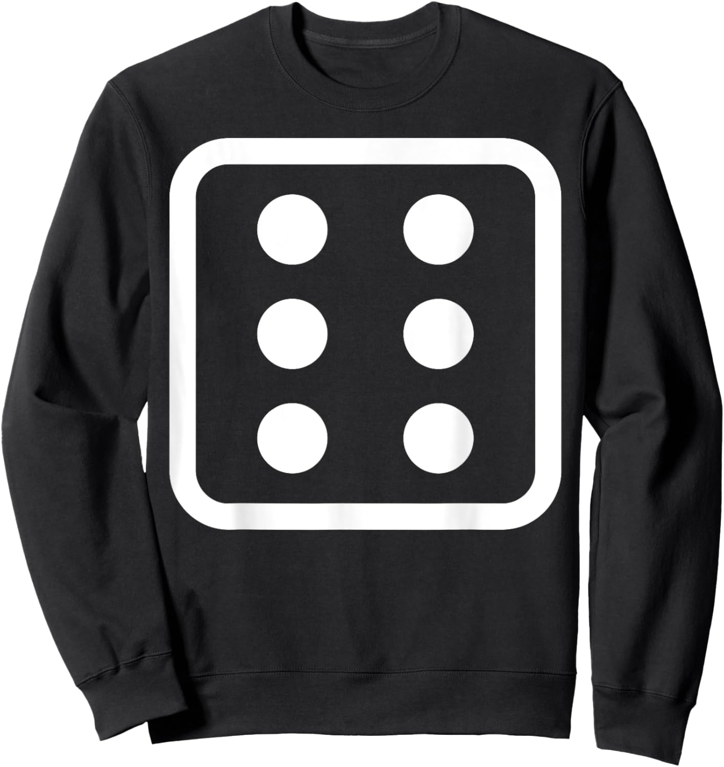 6 Dice And Six Dice Costume Sweatshirt - Sweatshirt | Black