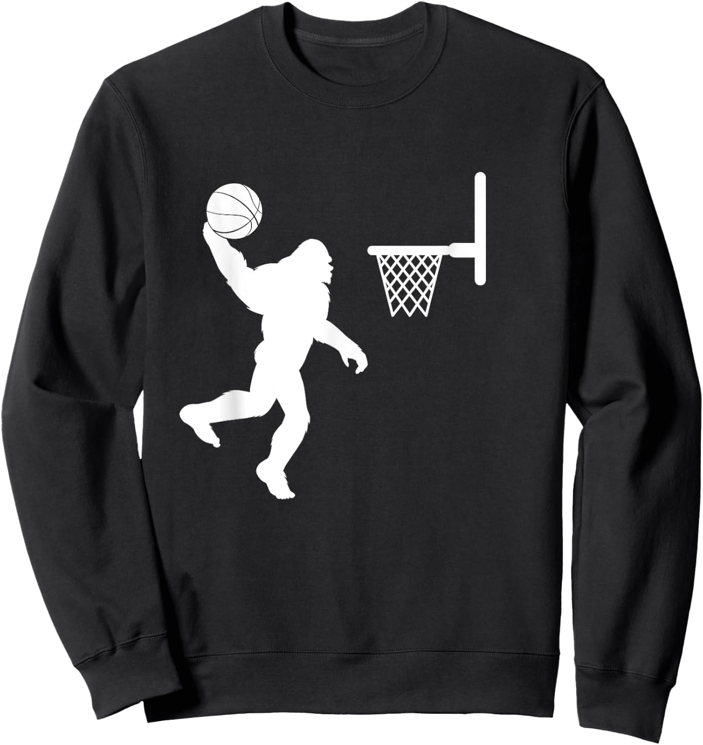 Bigfoot Basketball Sweatshirt - Sweatshirt | Black