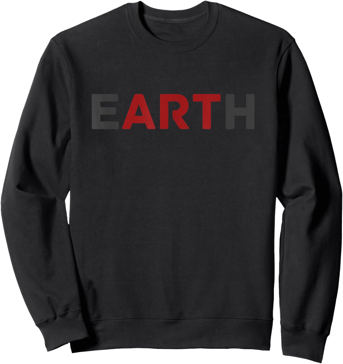 Clever Earth Art Sweatshirt - Sweatshirt | Black