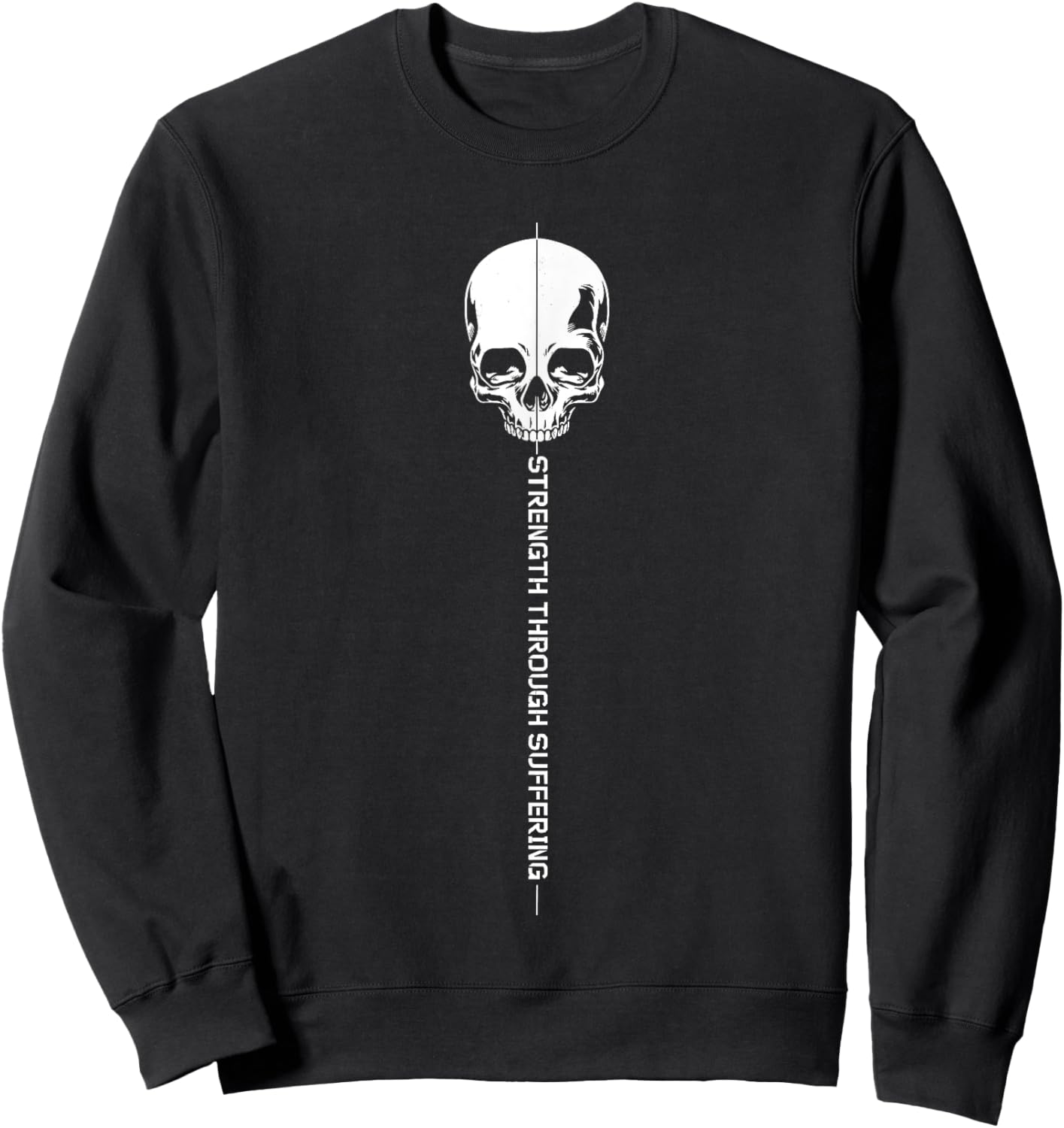Strength Through Suffering Sweatshirt - Sweatshirt | Black