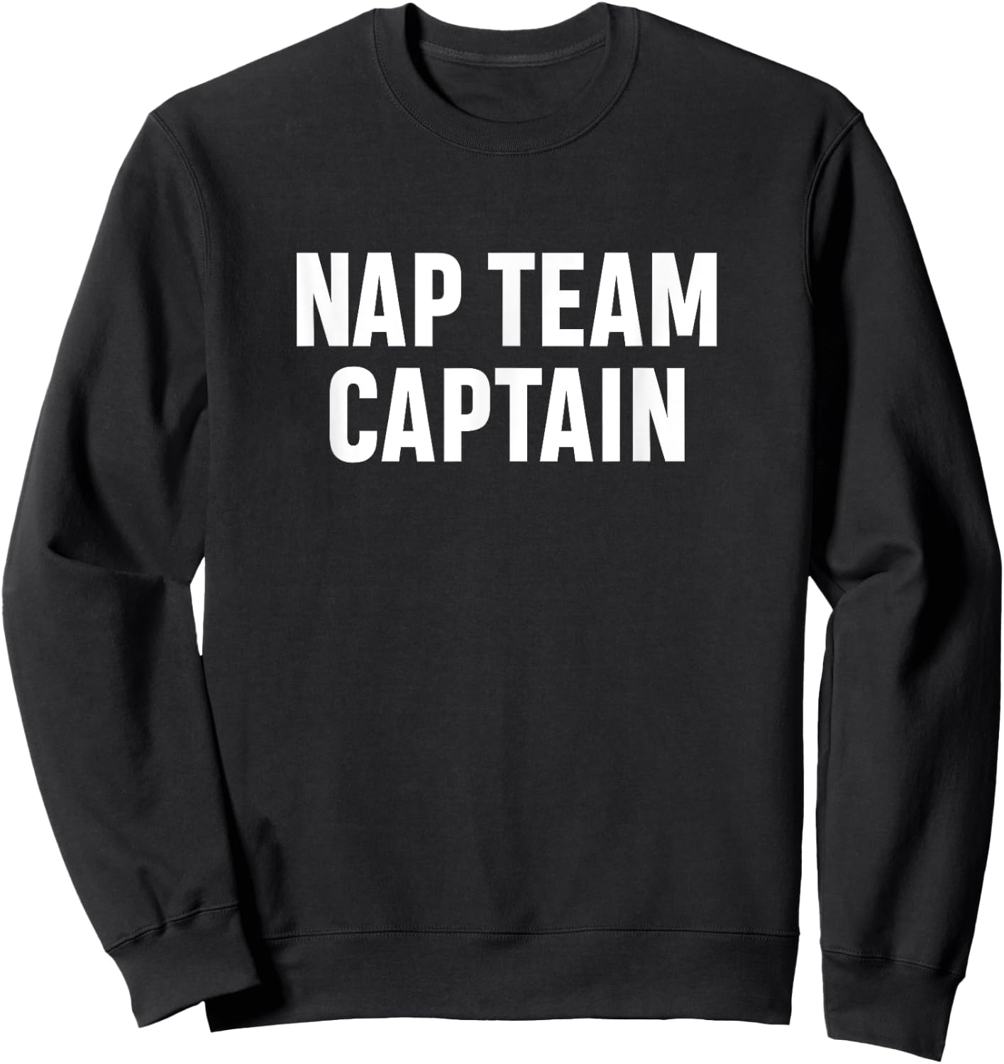 Nap Team Captain Sweatshirt - Sweatshirt | Black