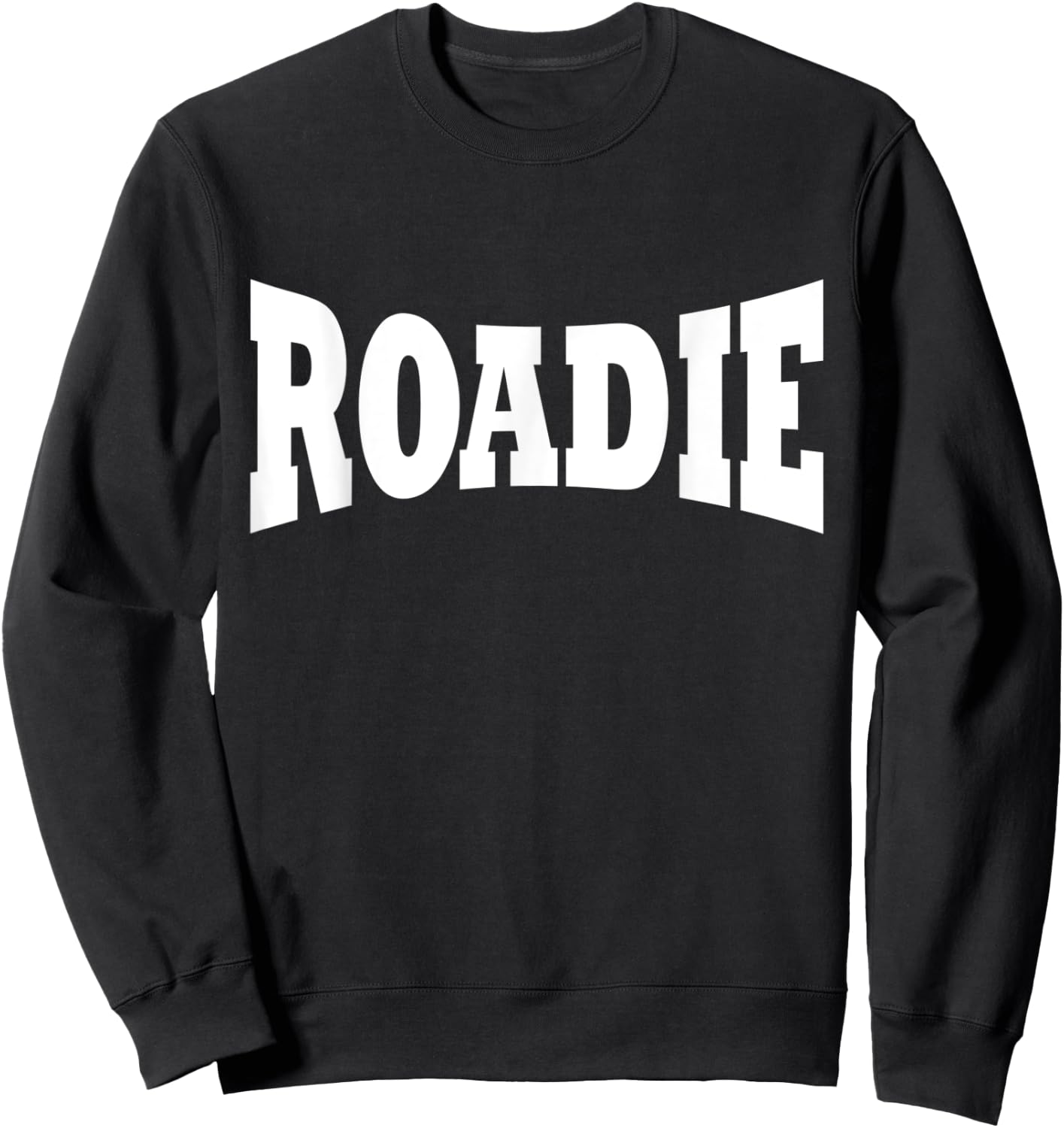 Funny canadian word roadie Sweatshirt - Sweatshirt | Black