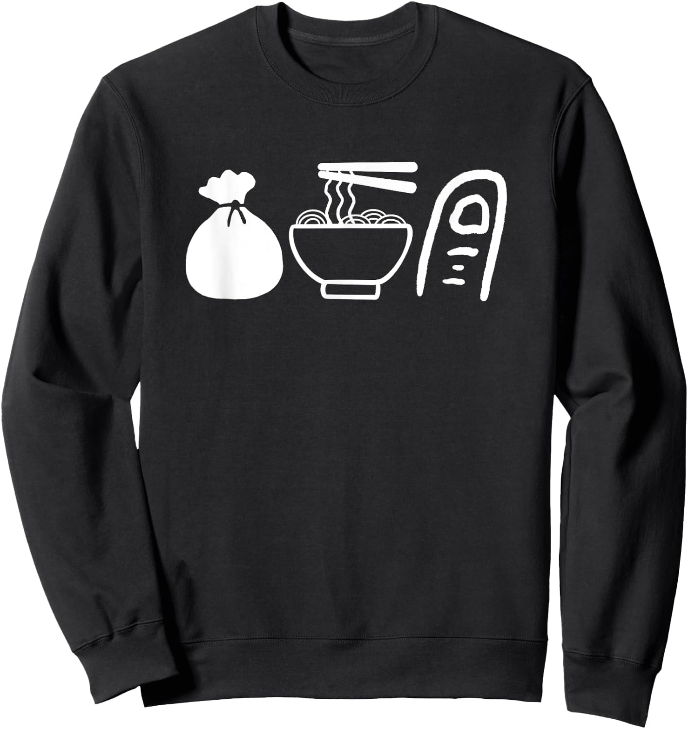 Sacramento Sack Ramen Toe Sactown California Nor Cal Capital Sweatshirt - Sweatshirt | Black