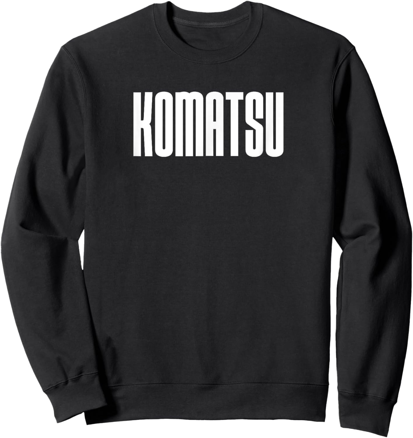 Komatsu Japanese Surname Family Last Name Japan Sweatshirt - Sweatshirt | Black