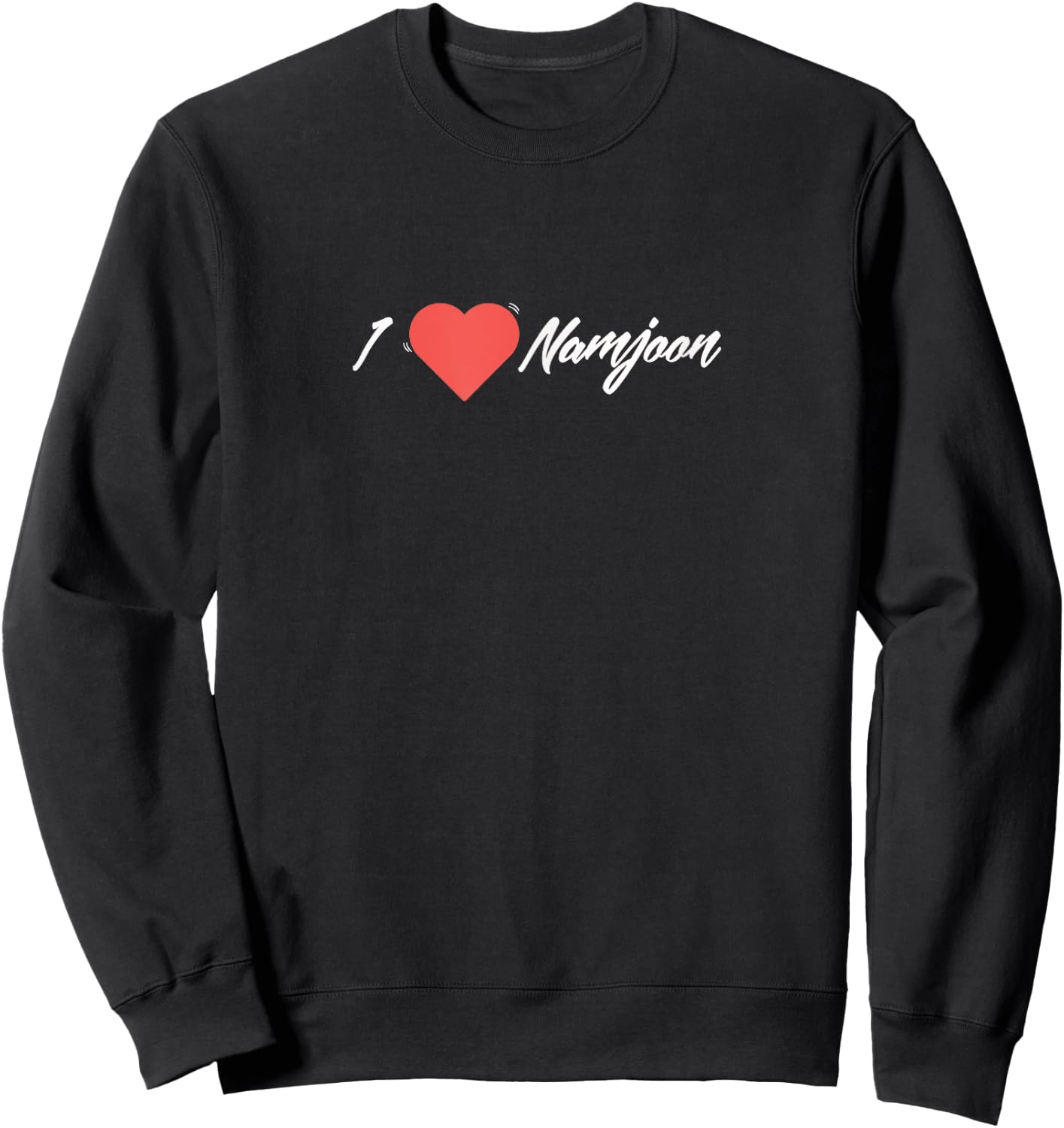 Family Name Gifts I Love Namjoon Popular Sweatshirt - Sweatshirt | Black