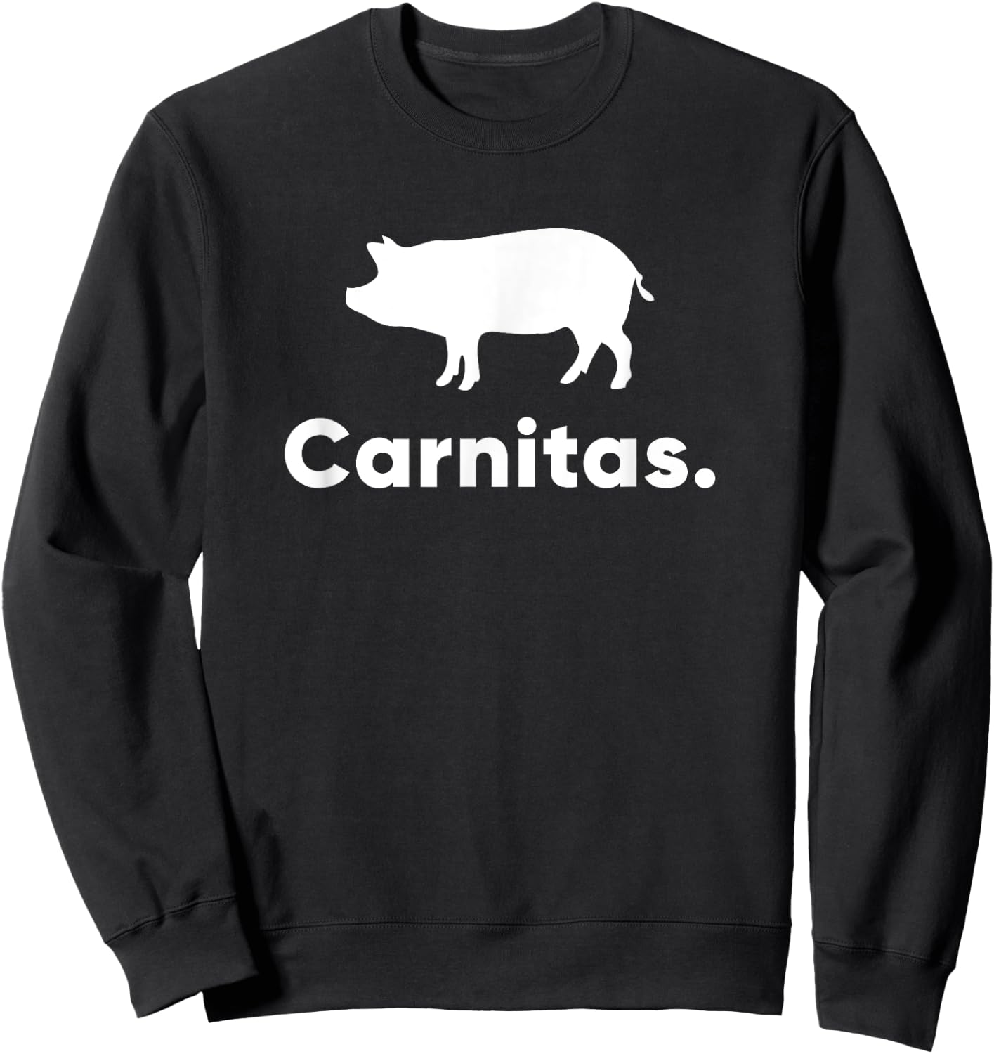 Carnitas - Taco Burrito Sweatshirt - Sweatshirt | Black