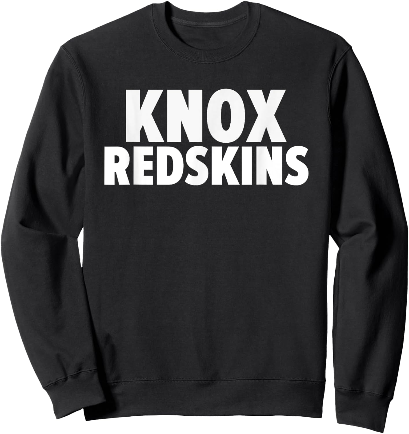 Knox Redskins Bold Sweatshirt - Sweatshirt | Black