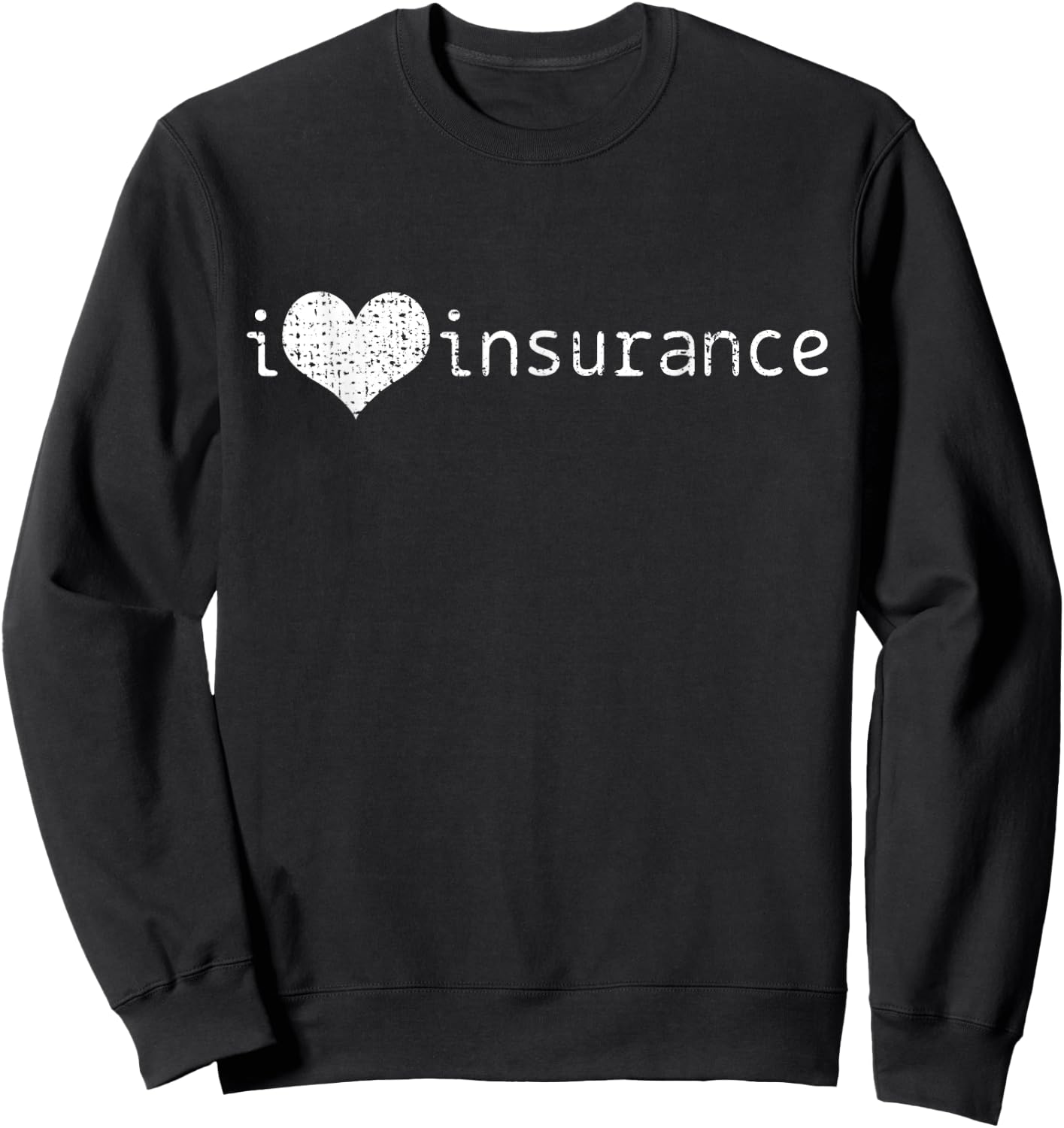 Insurance Sweatshirt - Sweatshirt | Black