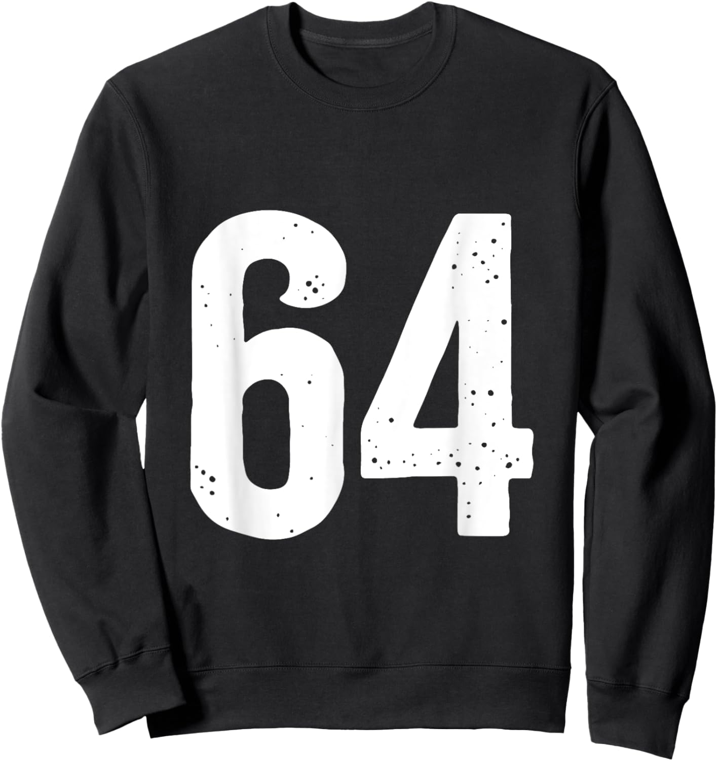Number 64 Sweatshirt - Sweatshirt | Black
