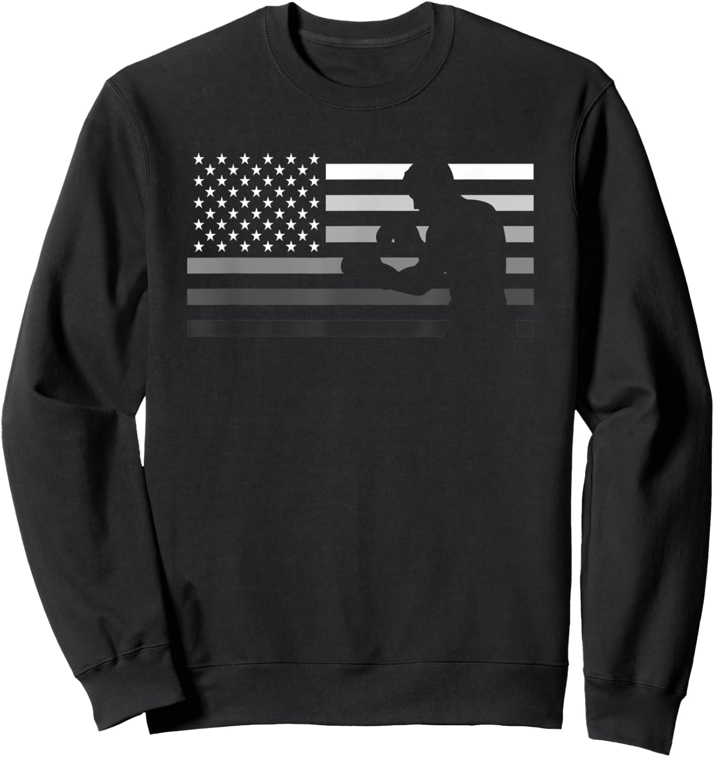 American Boxing T Shirt Sweatshirt - Sweatshirt | Black