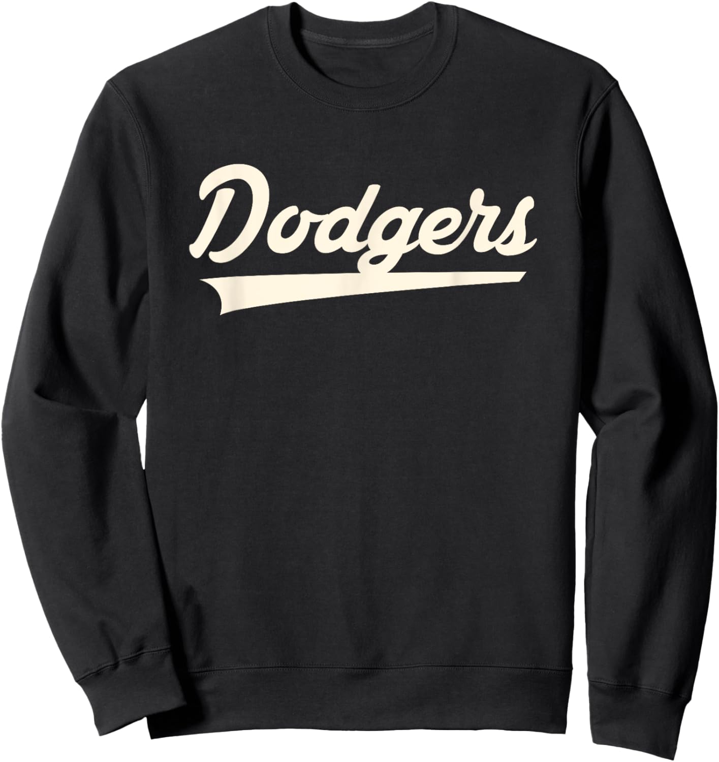 Dodgers Vintage Swoosh Madison Sweatshirt - Sweatshirt | Black